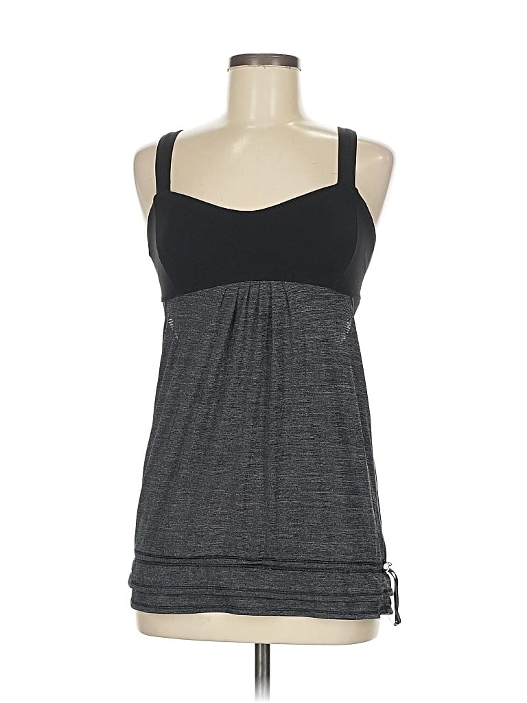 Pre-owned Lululemon Athletica Active Tank Top In Black