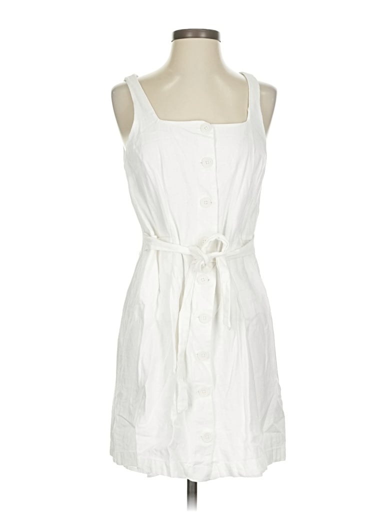 Pre-owned A New Day Casual Dress In White