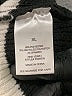 Pink Rose Stripes Black Pullover Sweater Size XL - photo 8