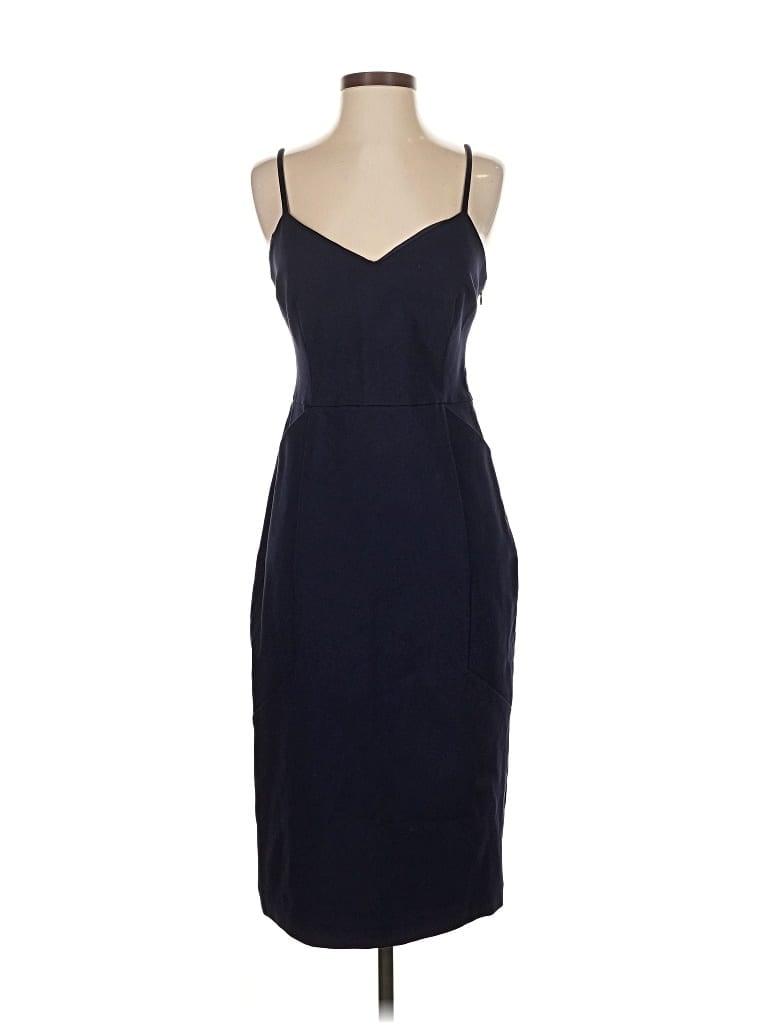 Pre-owned Pure Navy Cocktail Dress In Blue