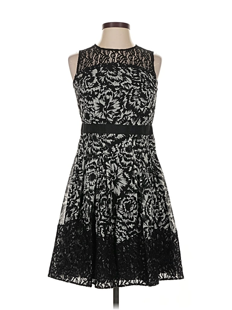 Pre-owned Ann Taylor Factory Cocktail Dress In Black