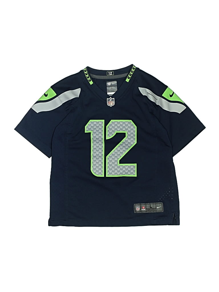 Pre-owned Nfl Kids' Short Sleeve T-shirt In Green