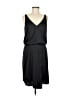 The Letter 100% Polyester Solid Black Casual Dress Size M - photo 1