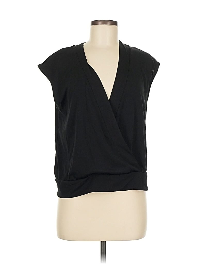 Pre-owned Banana Republic Factory Store Sleeveless Blouse In Black