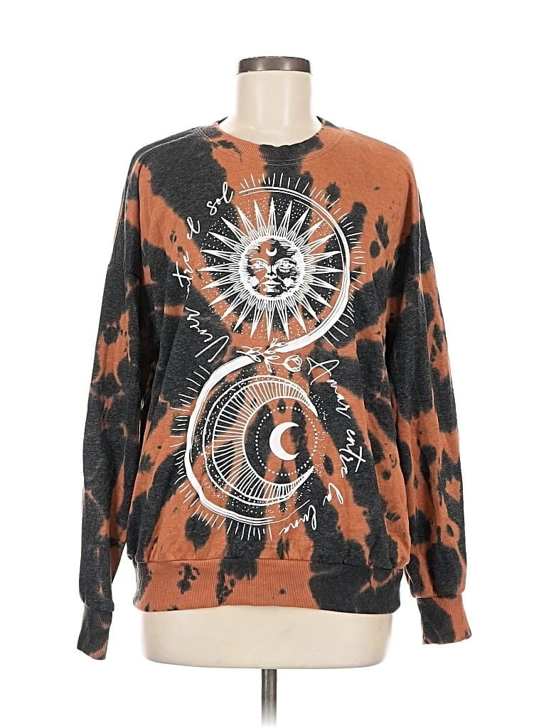 Pre-owned No Boundaries Pullover Sweater In Orange
