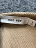 Mod Ref Solid Tan Casual Dress Size S - photo 3