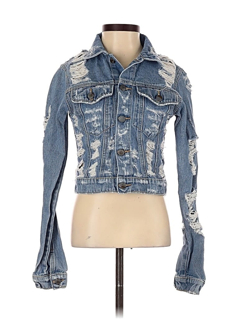 Pre-owned Carmar Denim Jacket In Blue