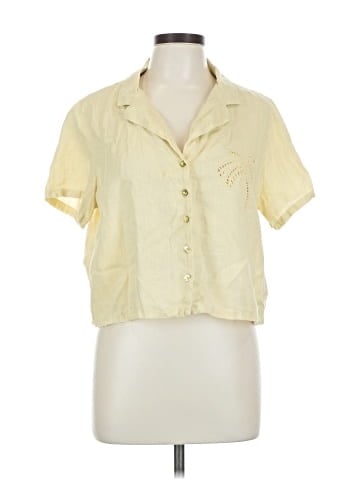 Calypso St. Barth Short Sleeve Blouse (view 1)