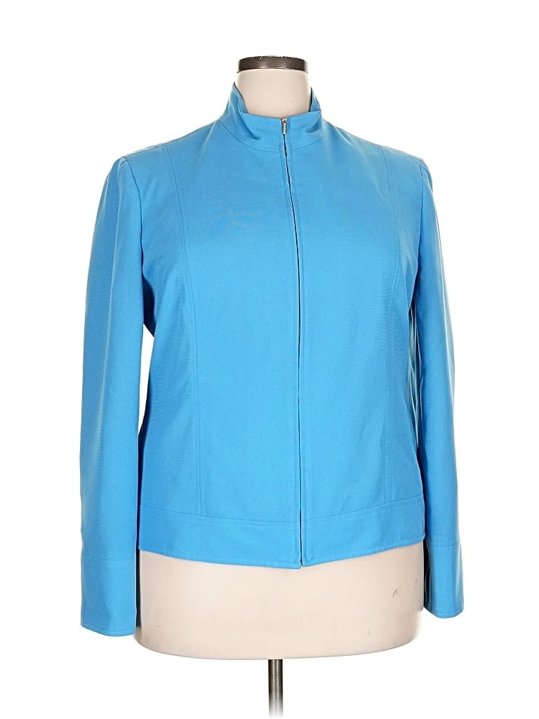 Pre-owned Evan Picone Track Jacket In Blue