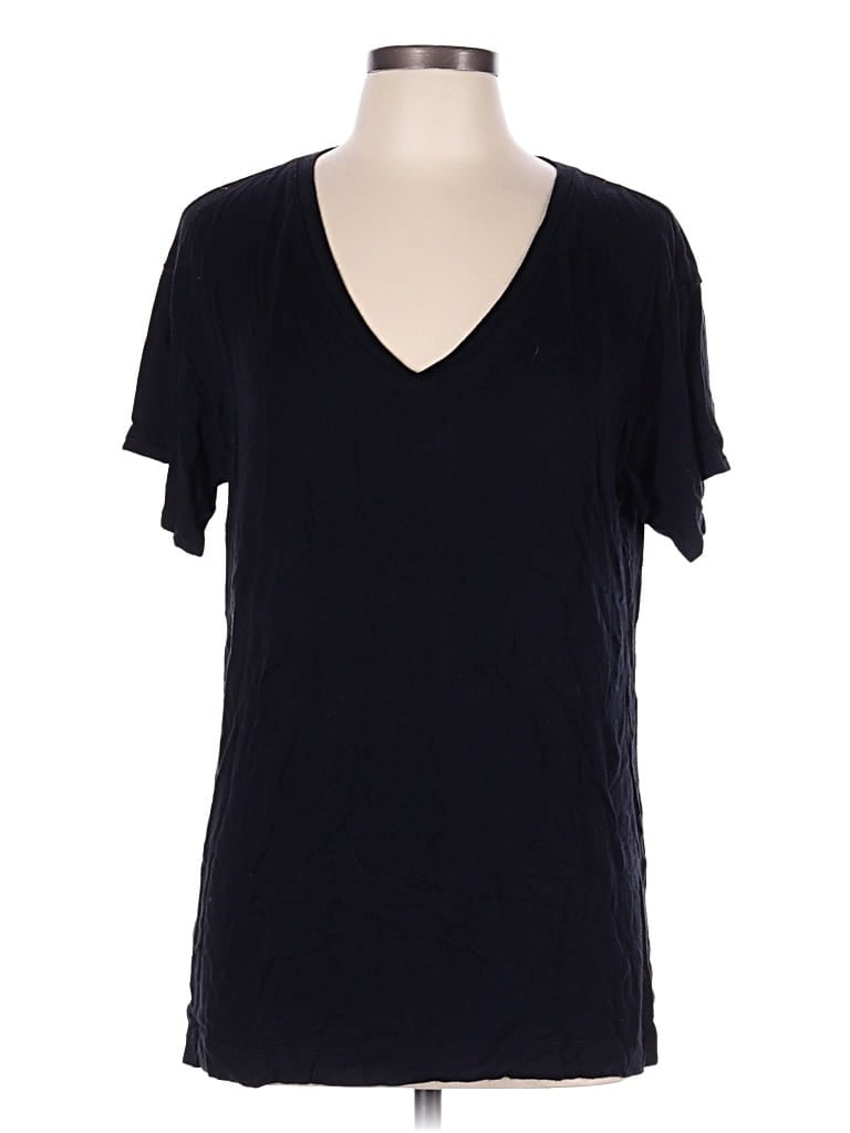 Pre-owned Lou & Grey Short Sleeve T-shirt In Black