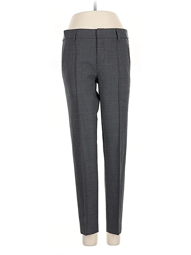 Pre-owned Vince Wool Pants In Gray