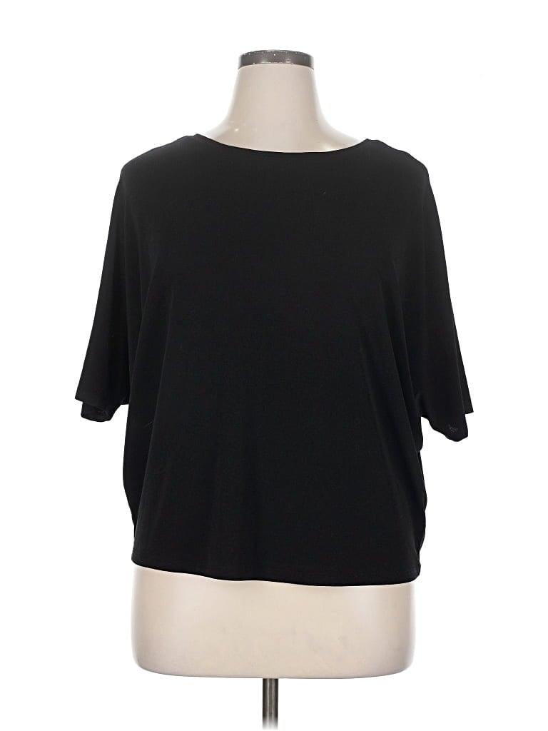 Pre-owned Elementz 3/4 Sleeve T-shirt In Black