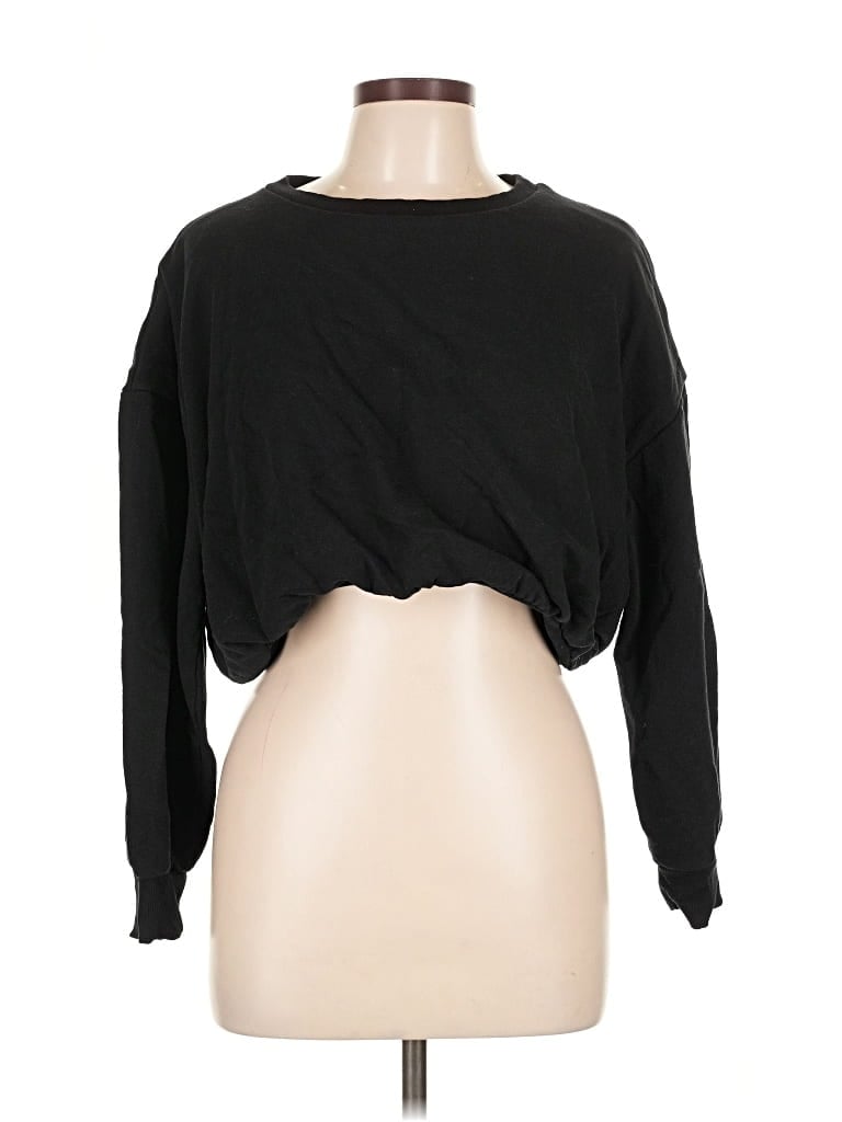 Pre-owned Wild Fable Cardigan Sweater In Black