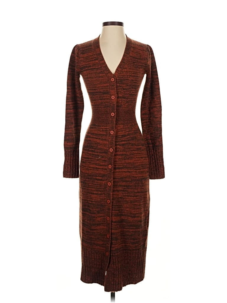 Pre-owned Joie Casual Dress In Brown