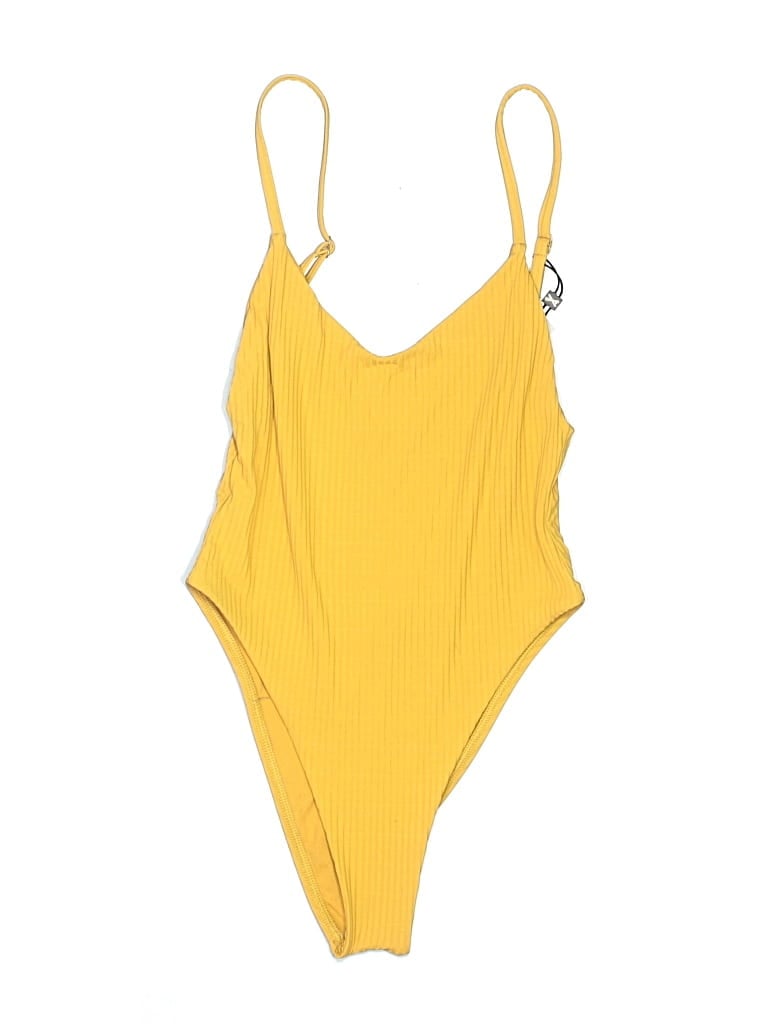Pre-owned Vitamin A One Piece Swimsuit In Yellow