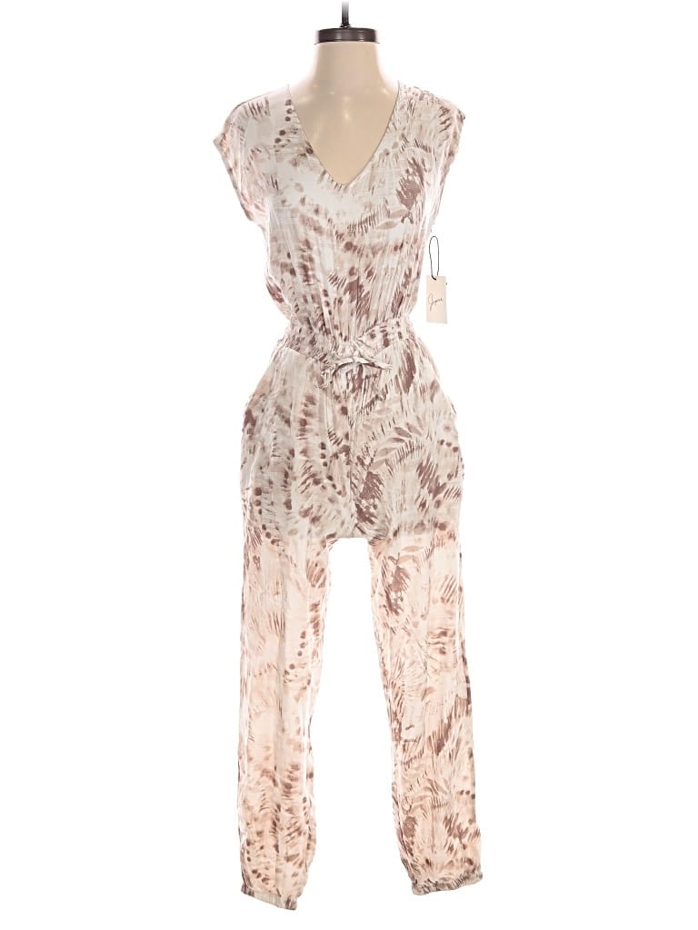Pre-owned Japna Jumpsuit In Brown