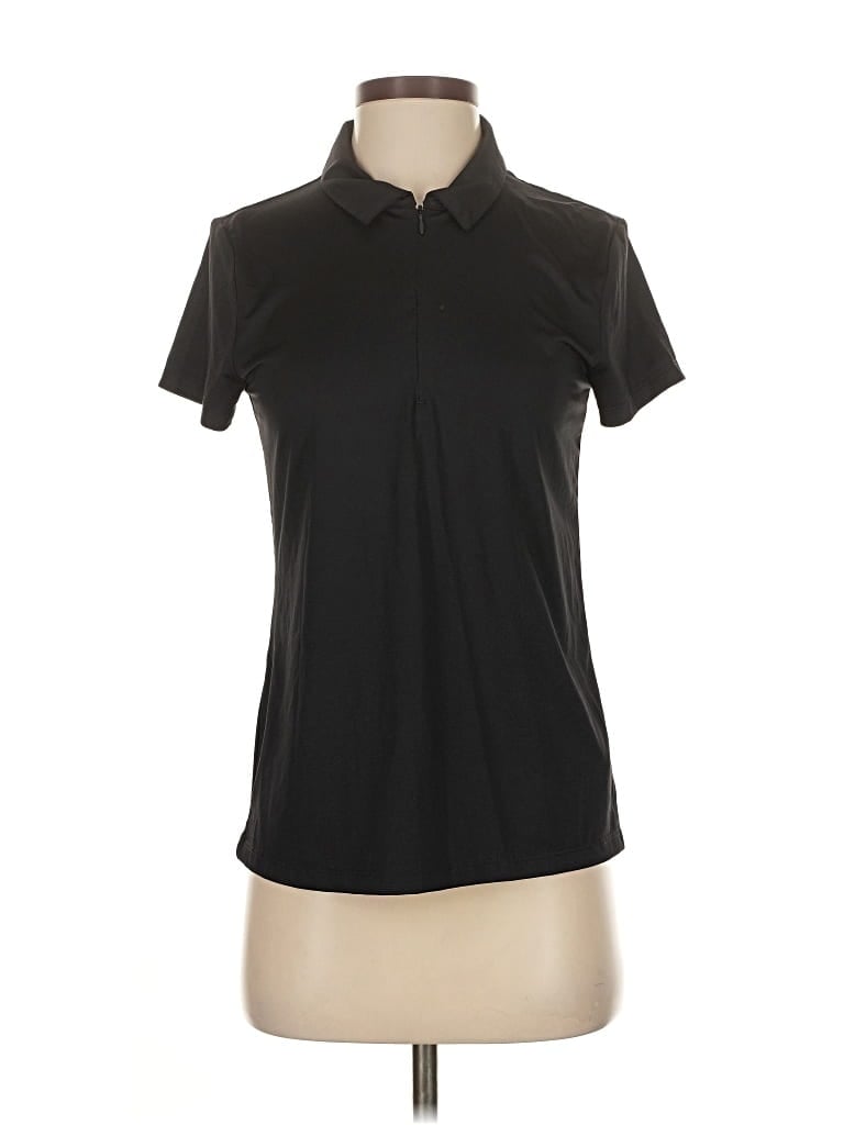 Pre-owned Tommy Bahama Short Sleeve Polo Shirt In Black