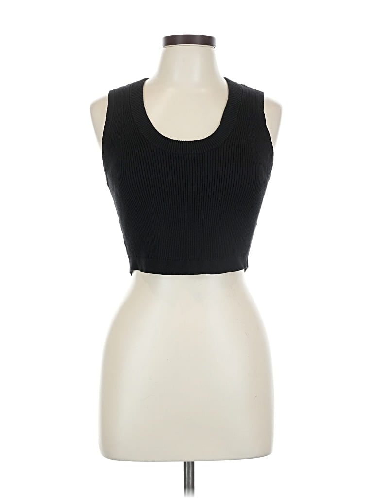 Pre-owned Dkny Jeans Pullover Sweater In Black