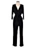 Express Solid Black Jumpsuit Size S - photo 1