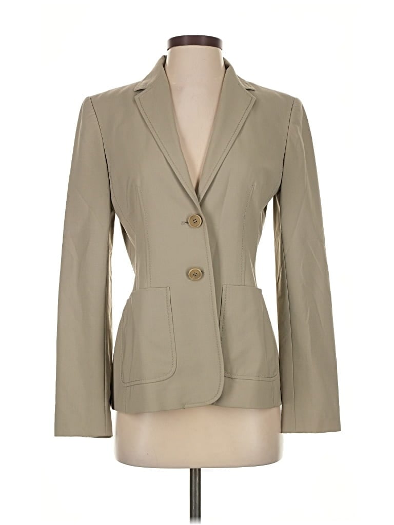 Pre-owned Ann Taylor Blazer Jacket In Brown
