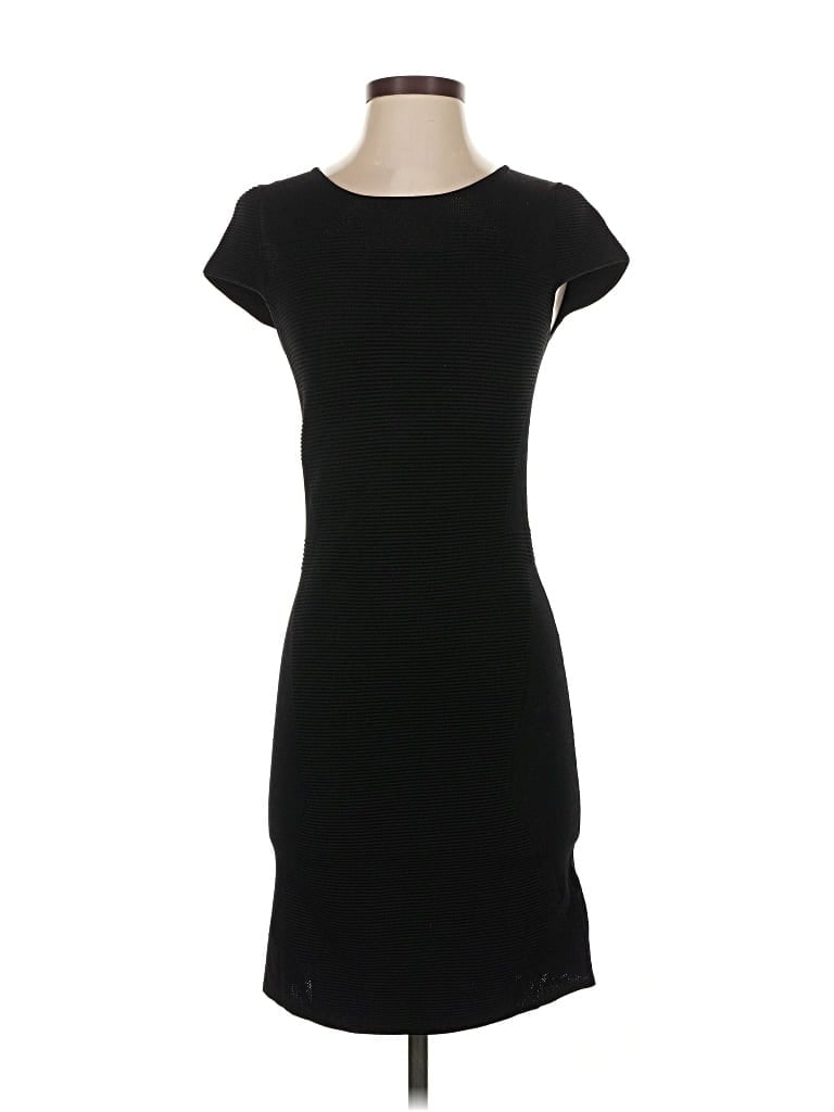 Pre-owned Parker Casual Dress In Black