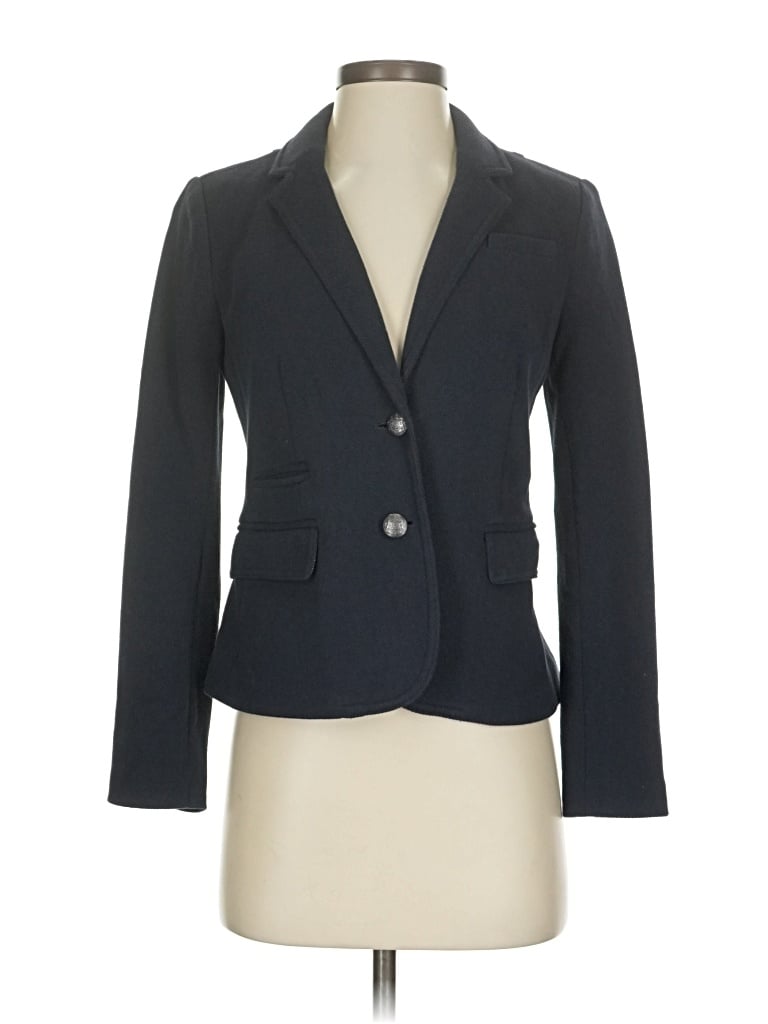 Pre-owned Banana Republic Factory Store Blazer Jacket In Gray