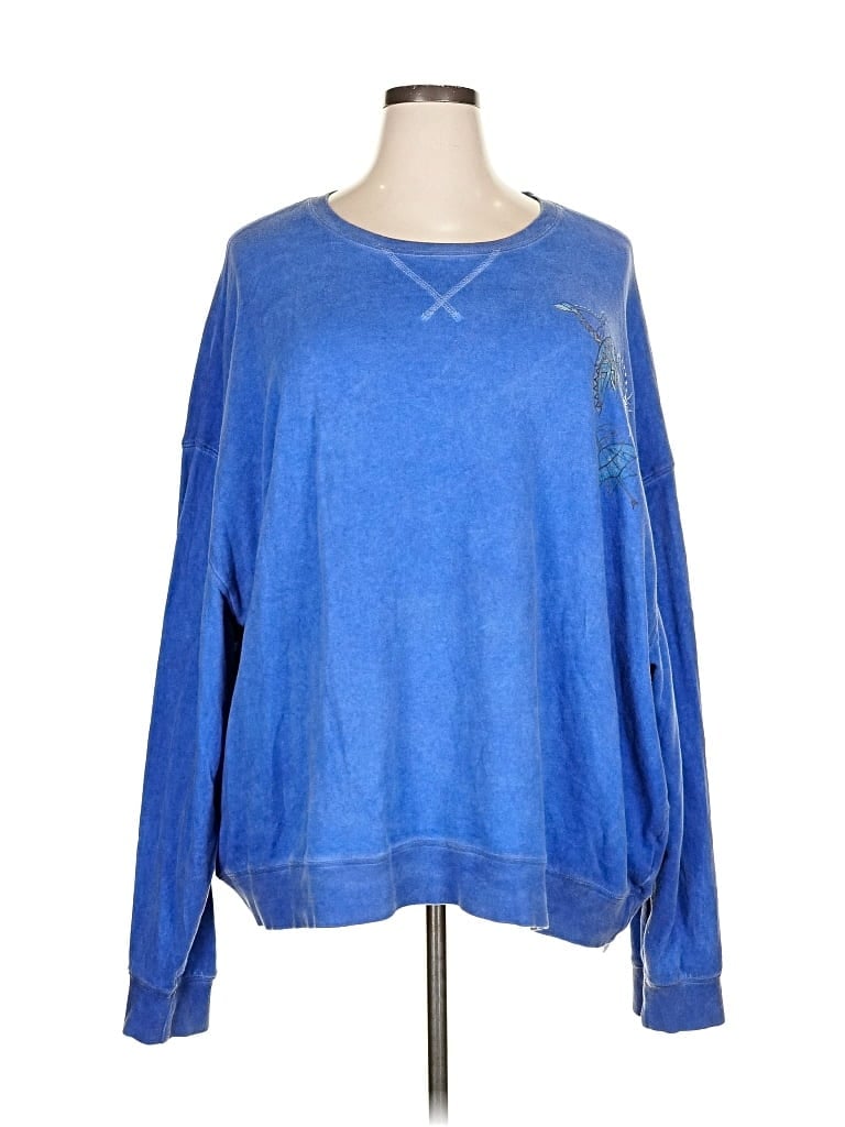 Pre-owned Pandora Long Sleeve T-shirt In Blue