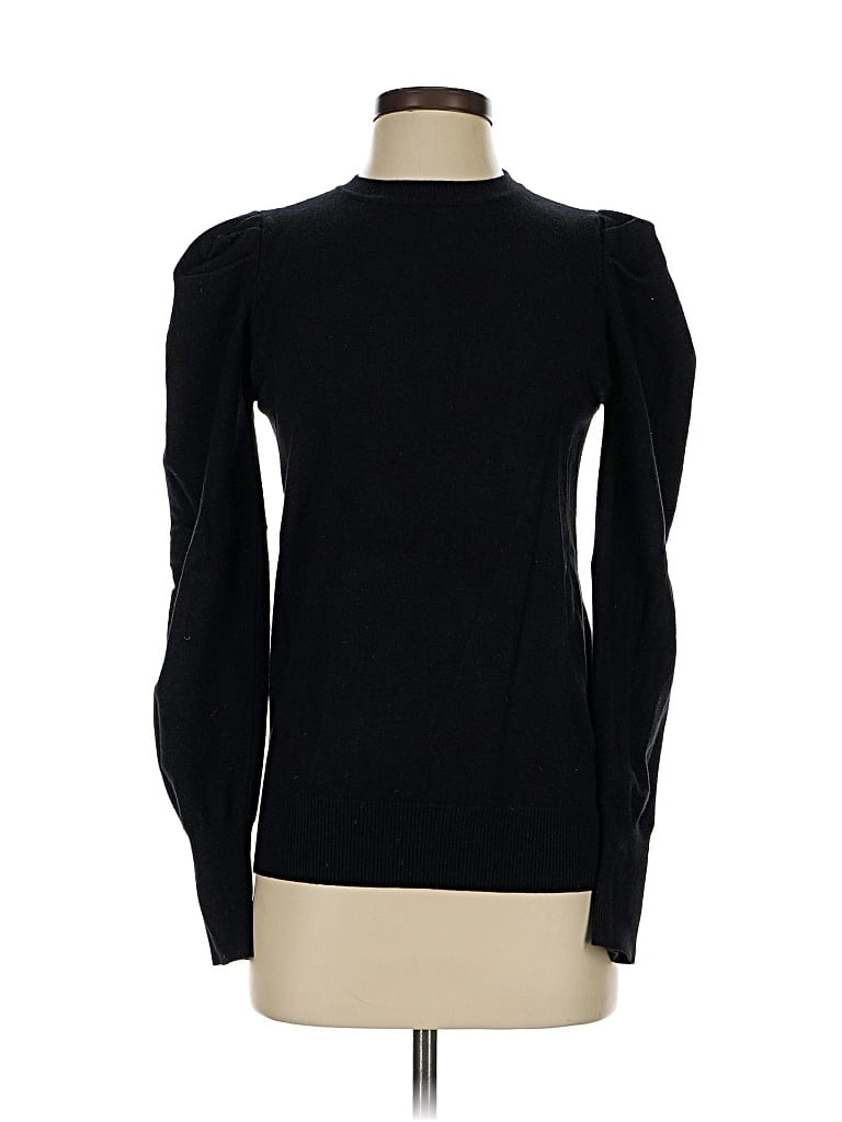 Pre-owned Vine & Love Turtleneck Sweater In Black