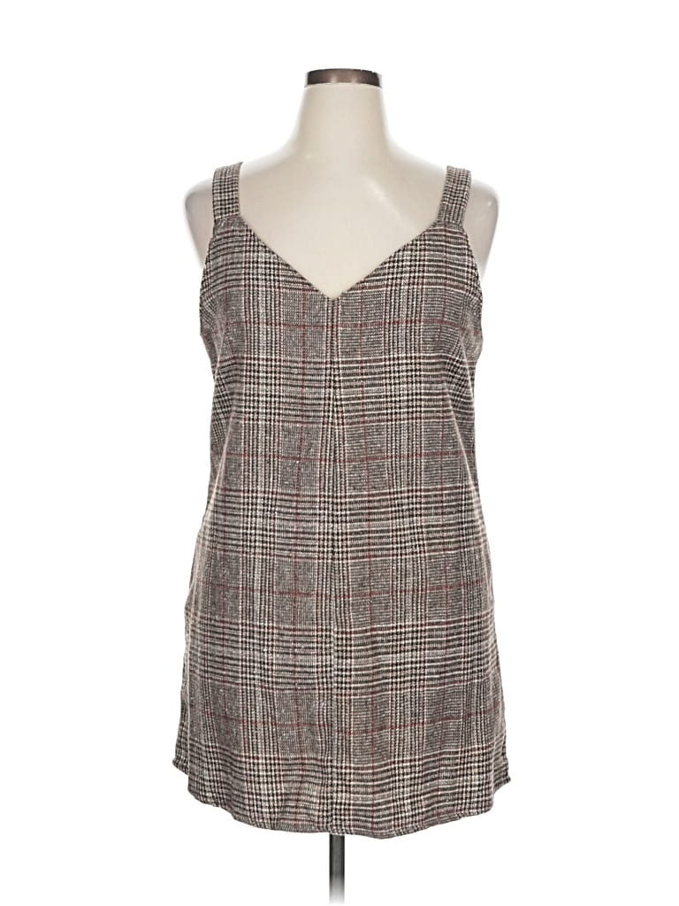 Pre-owned Unbranded Casual Dress In Gray