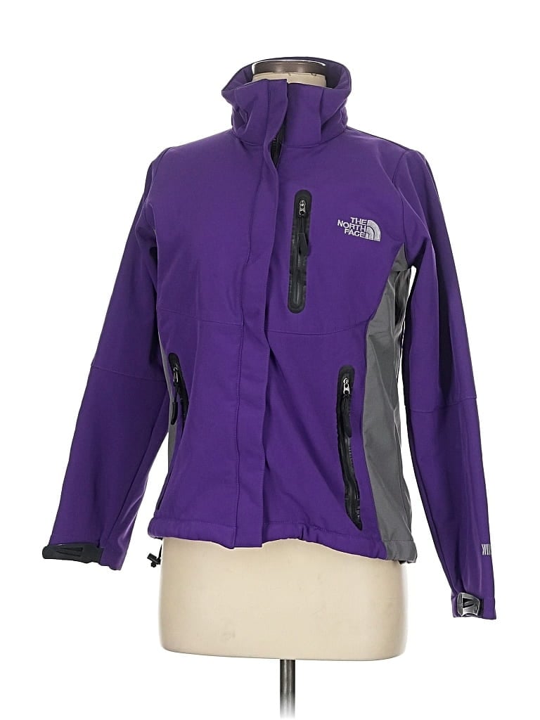 Pre-owned The North Face Jacket In Purple