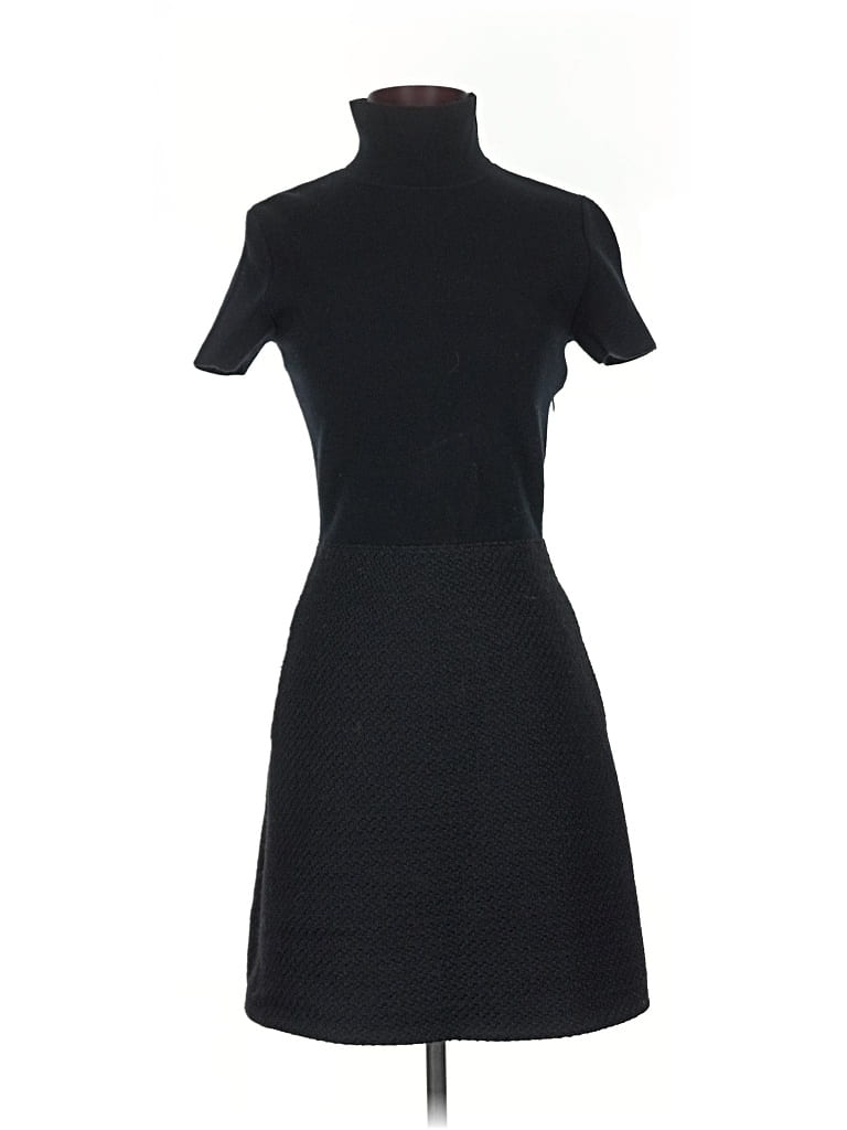 Pre-owned Theory Cocktail Dress In Black