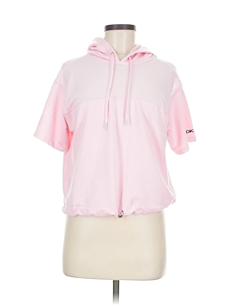 Pre-owned Dkny Sport Poncho In Pink