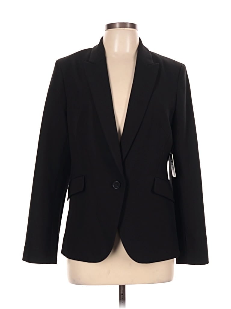 Pre-owned Express Blazer Jacket In Black