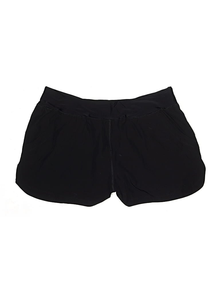 Pre-owned Lands' End Athletic Shorts In Black