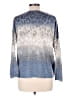 Unbranded Animal Print Silver Blue Pullover Sweater Size M (estimated) - photo 2