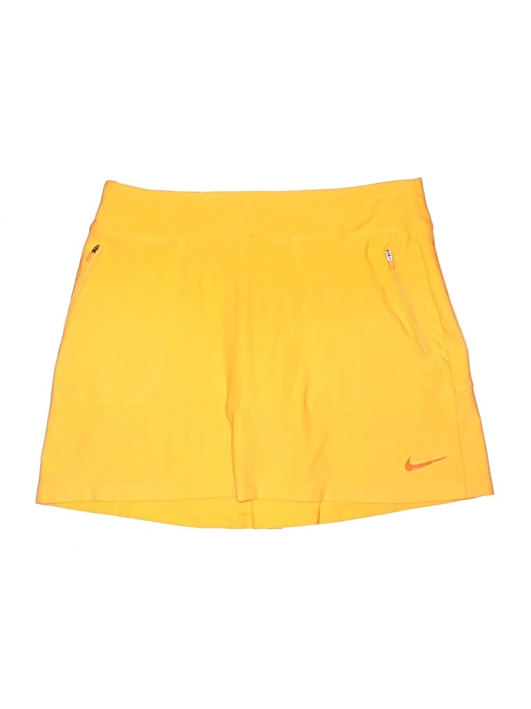 Pre-owned Nike Casual Skirt In Yellow