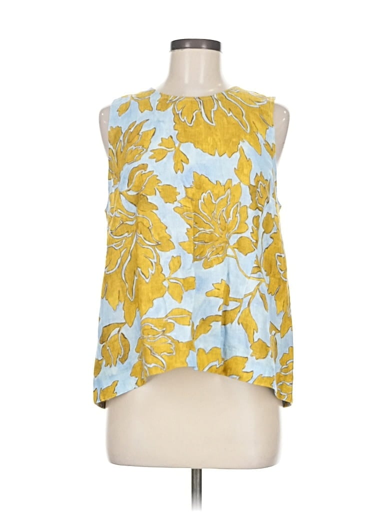 Pre-owned Philosophy Republic Clothing Sleeveless Blouse In Yellow