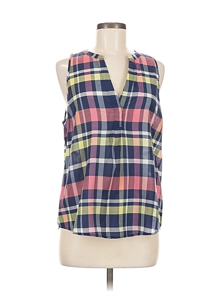 Pre-owned Joie Sleeveless Blouse In Blue