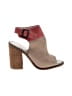 Kelsi by Kelsi Dagger Color Block Tan Heels Size 5 1/2 - photo 1