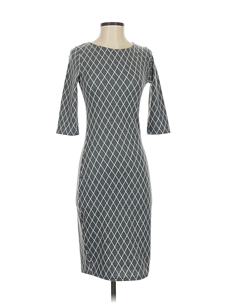 Pre-owned Aerin Casual Dress In Gray