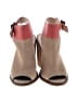 Kelsi by Kelsi Dagger Color Block Tan Heels Size 5 1/2 - photo 2