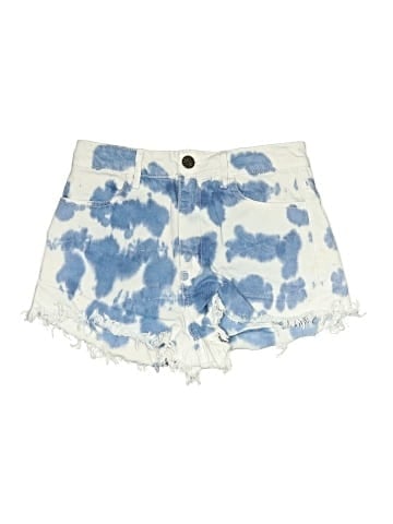 Mumu Blue Denim Shorts (view 1)