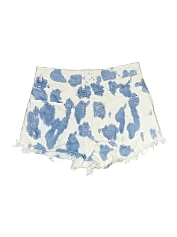 Mumu Blue Denim Shorts (view 2)