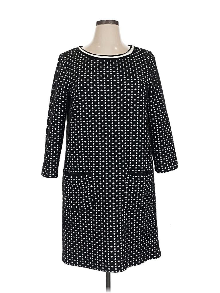 Pre-owned Max Studio Casual Dress In Black