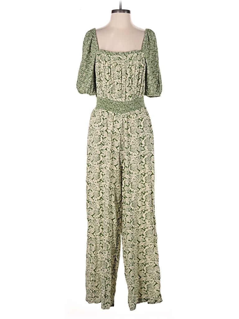 Fatface Jumpsuit In Green