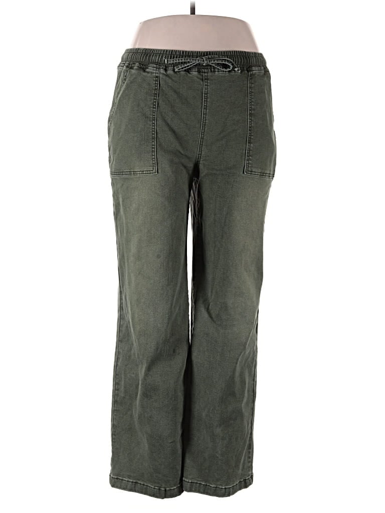 Pre-owned Unbranded Casual Pants In Green