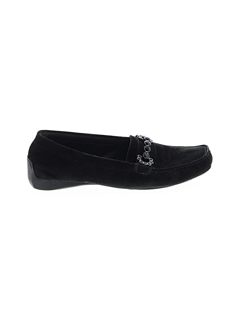 Pre-owned Stuart Weitzman Flats In Black