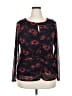 Lane Bryant Black Long Sleeve Blouse Size 18/20 - photo 1