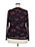 Lane Bryant Black Long Sleeve Blouse Size 18/20 - photo 2