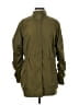 Monrow 100% Polyester Green Raincoat Size XS - photo 1